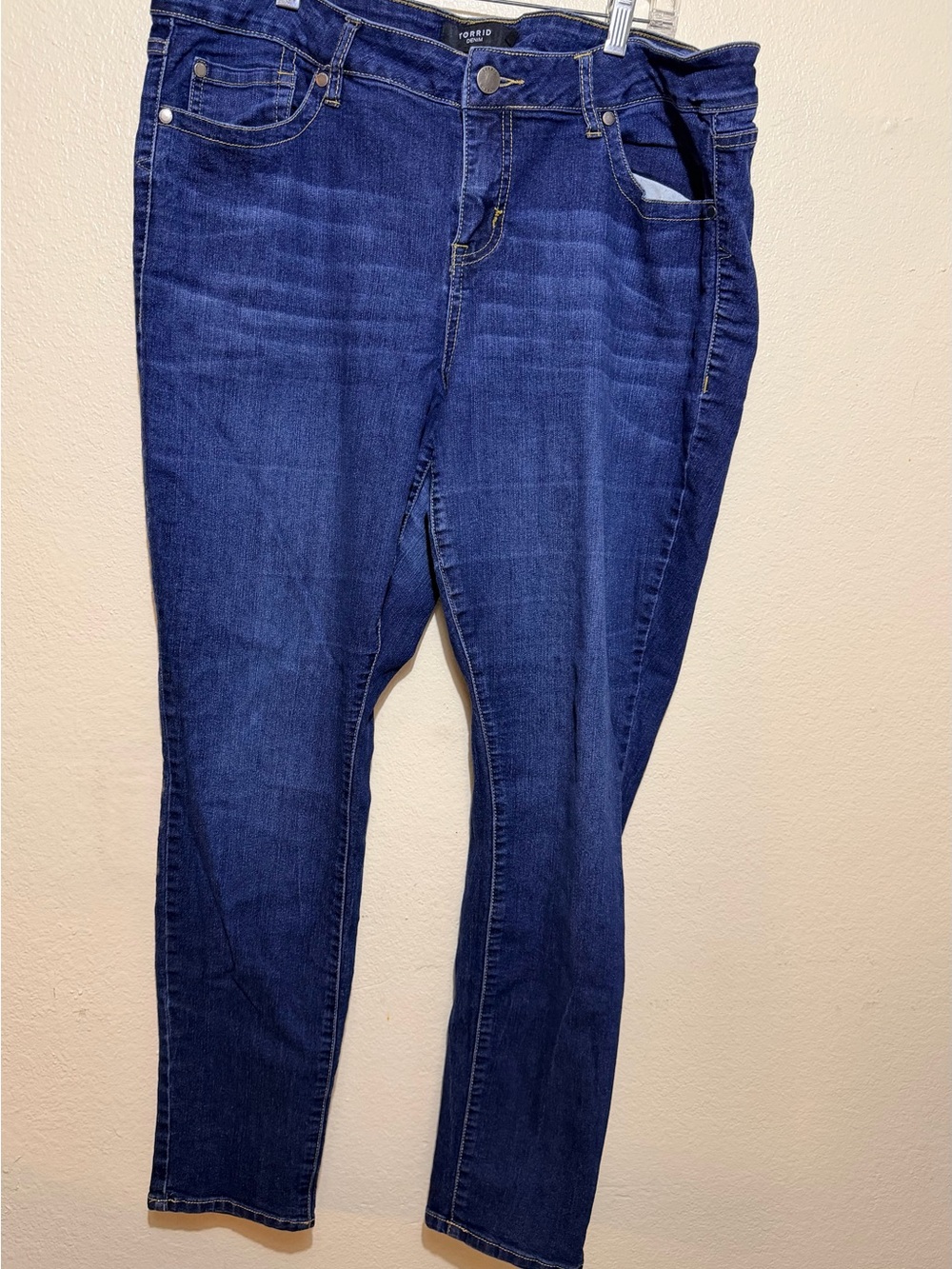 Torrid Dark Blue Skinny Jeans Size 20R